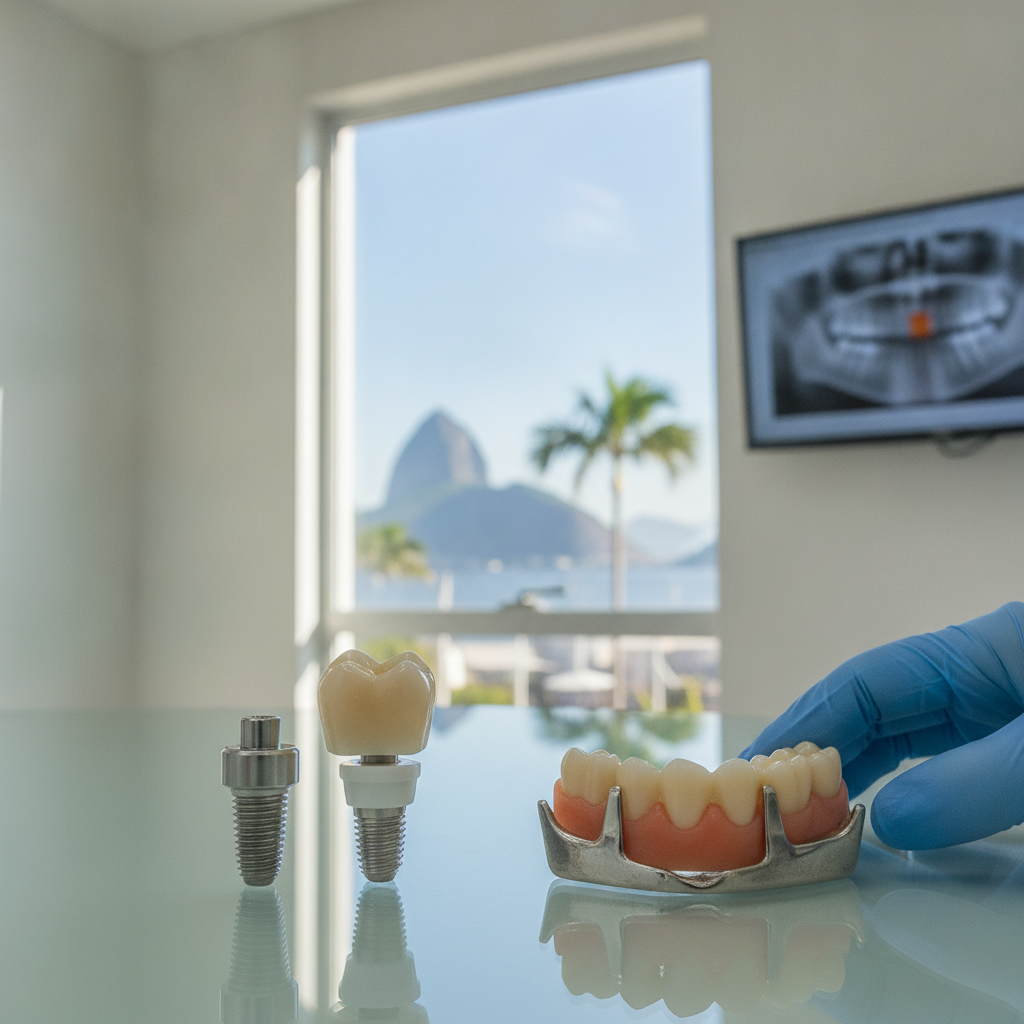 Benefícios do Implante Dentário em Relação à Prótese no RJ