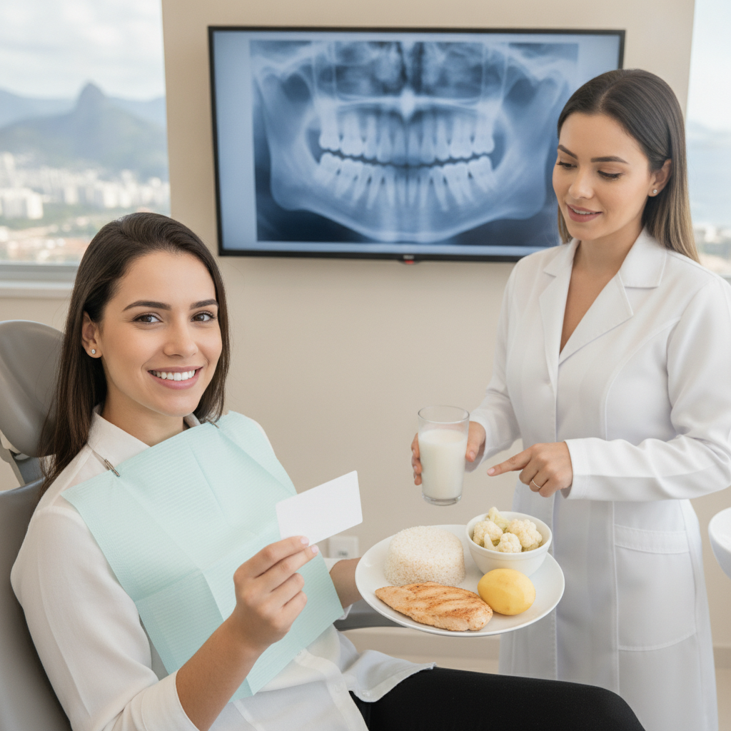 O que evitar depois do clareamento dental