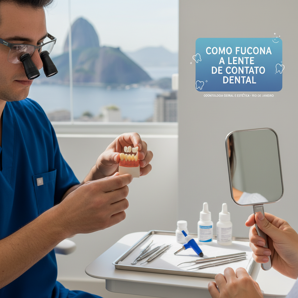 Como Funciona Lente de Contato Dental no Rio de Janeiro