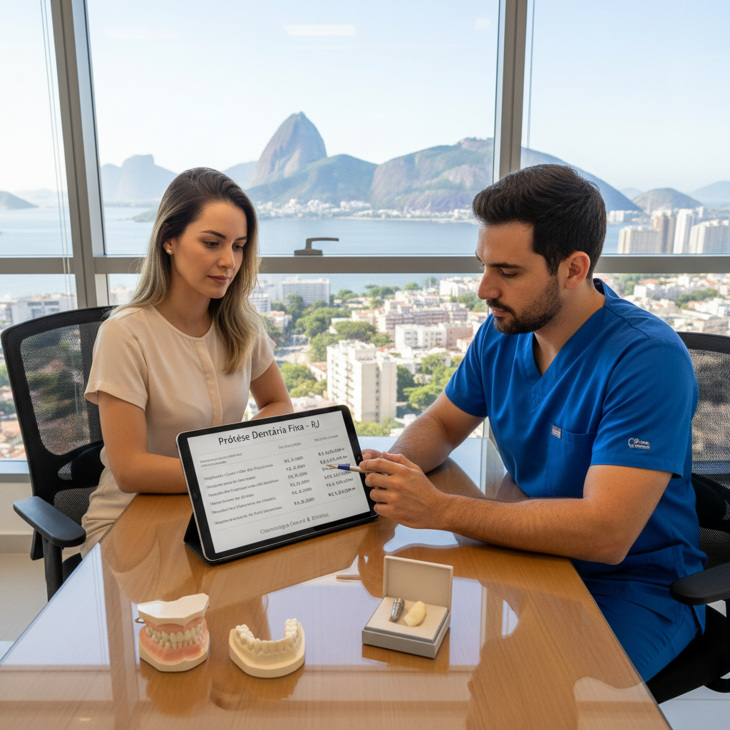 Como Funciona Prótese Dentária Fixa no Rio de Janeiro