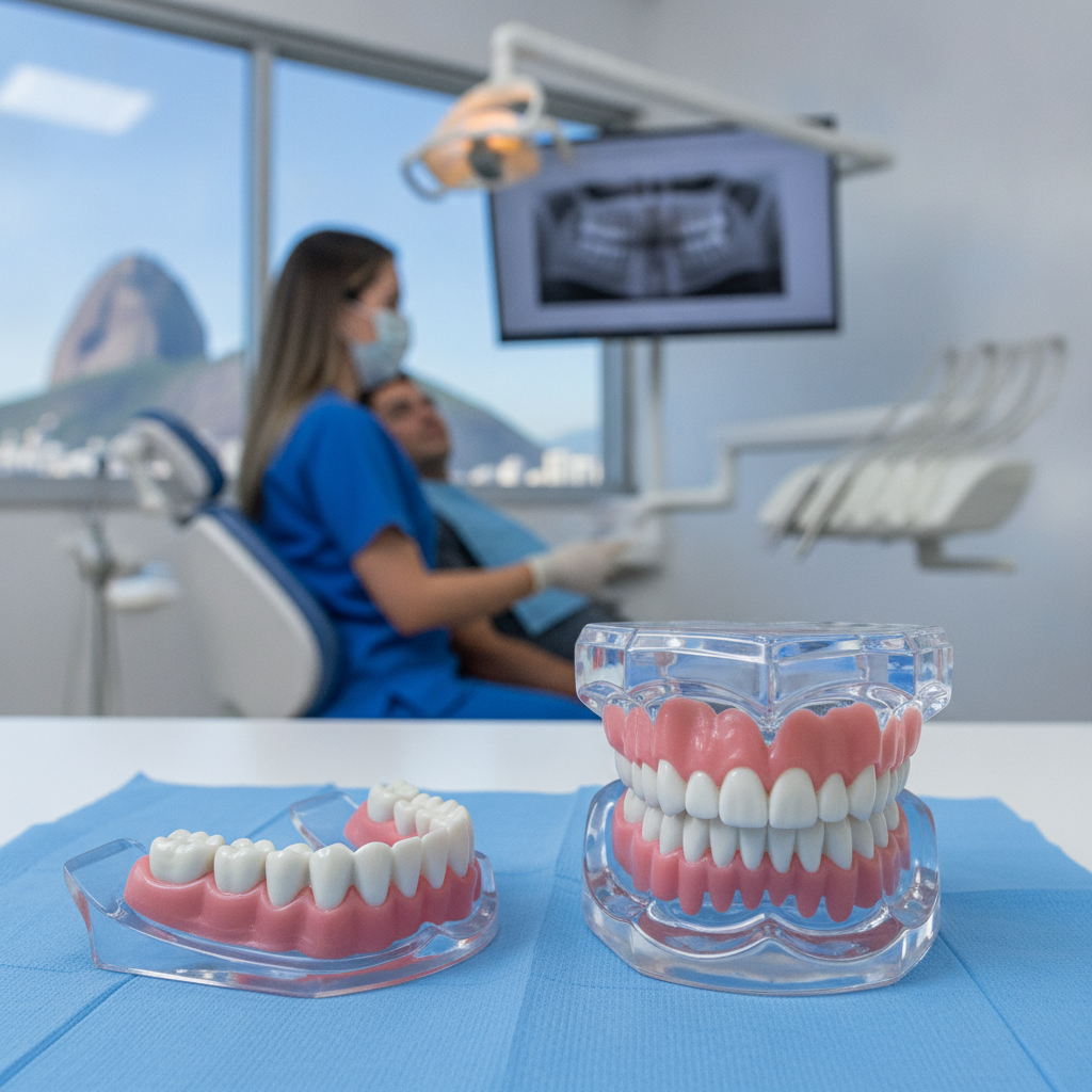 Prótese Dentária Removível no RJ: O Que É e Como Funciona
